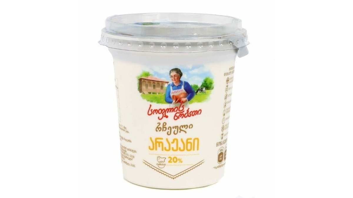 Selected Sour cream 20% premium (350 g)