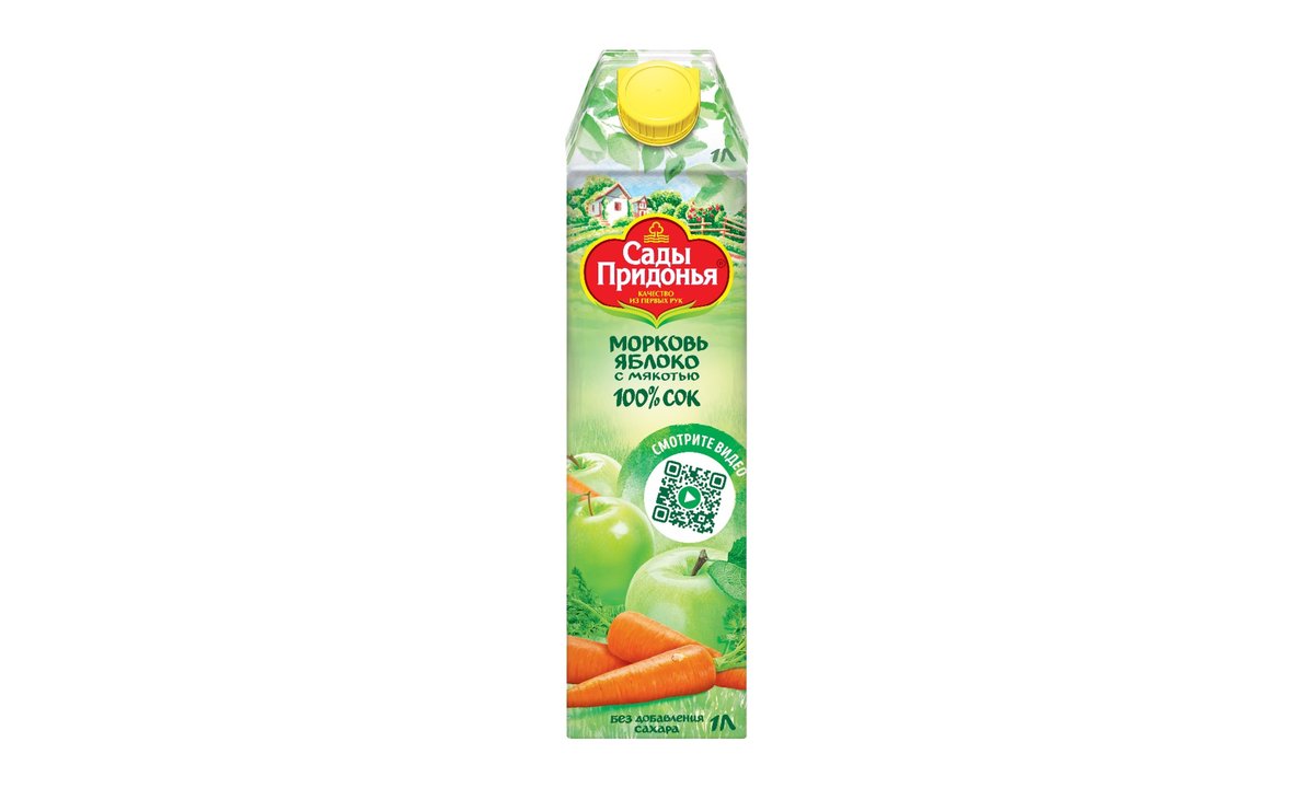 Sadi Pridonia juice carrot and apple (1 l)