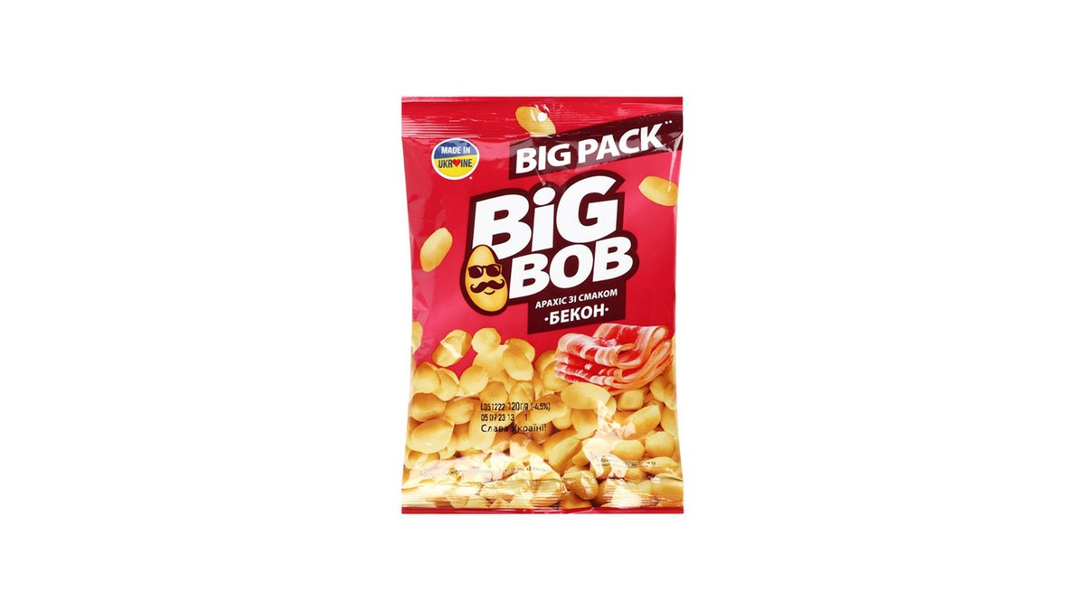 BIG BOB ქოქოსი Bacon Flavor (120 g)