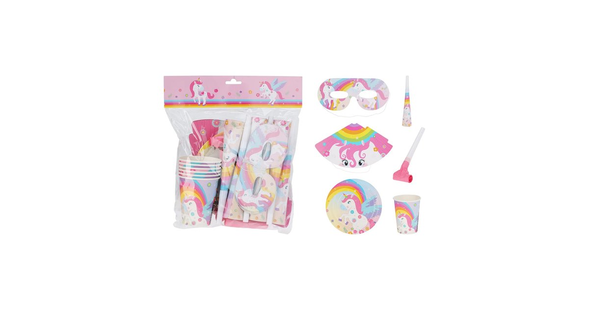 Koopmann სალფეტი Holiday set Unicorn