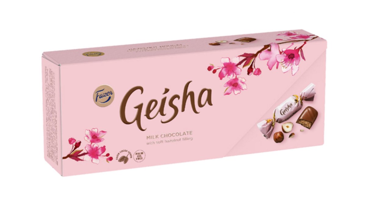 Geisha candy hazelnut filling (250 g)
