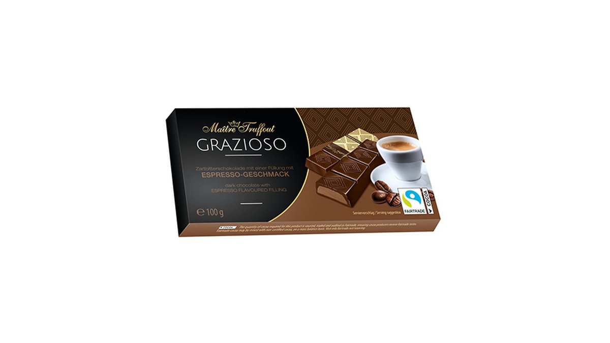 Maître Truffout შოკოლადი espresso filling (100 g)