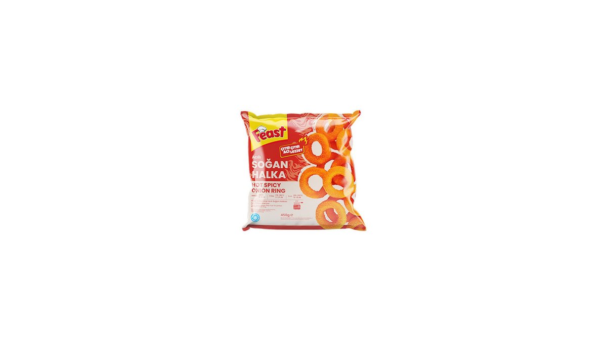 FEAST Onion Rings Spicy (450 g)