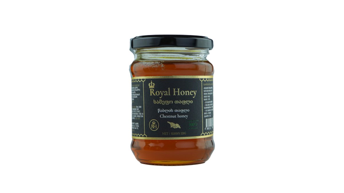 სამეფო honey წაბლის (320 gr)