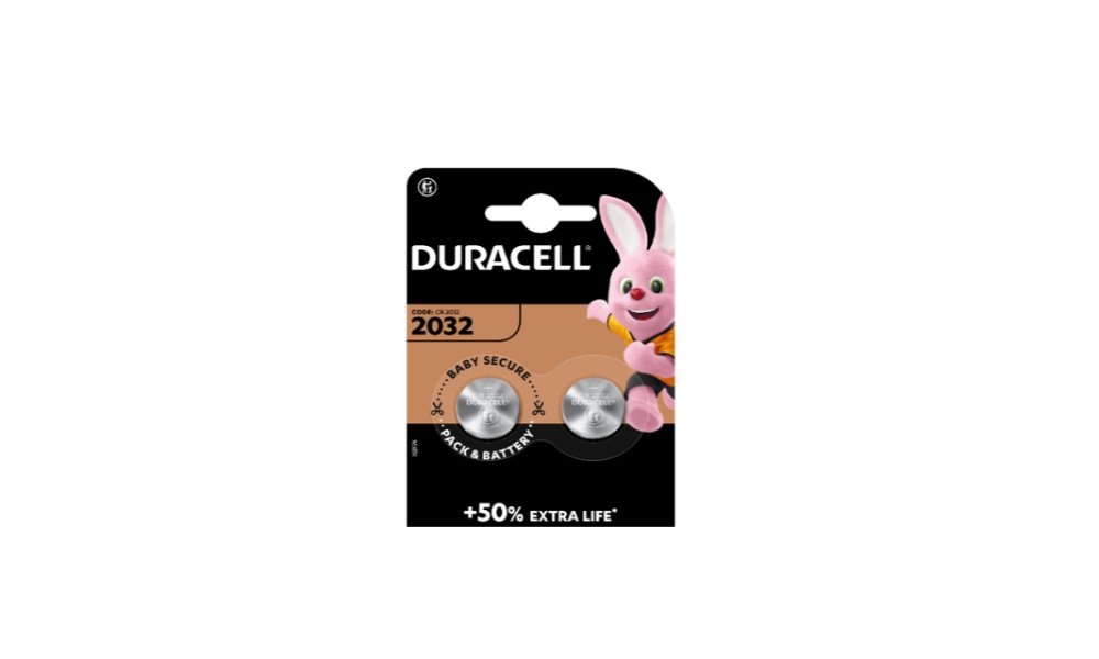 Duracell ელემენტი button 2032 (2 pcs)