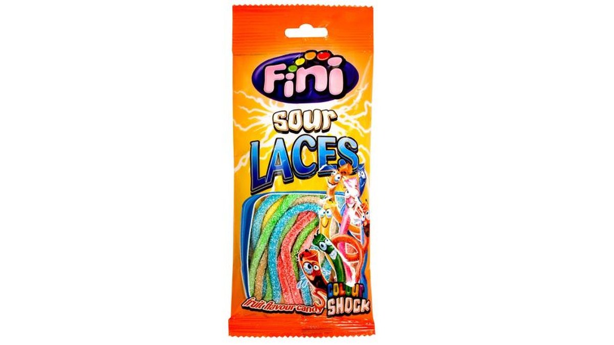 Fini ჟელე ბინები Acid Colored Laces (90 გრ)