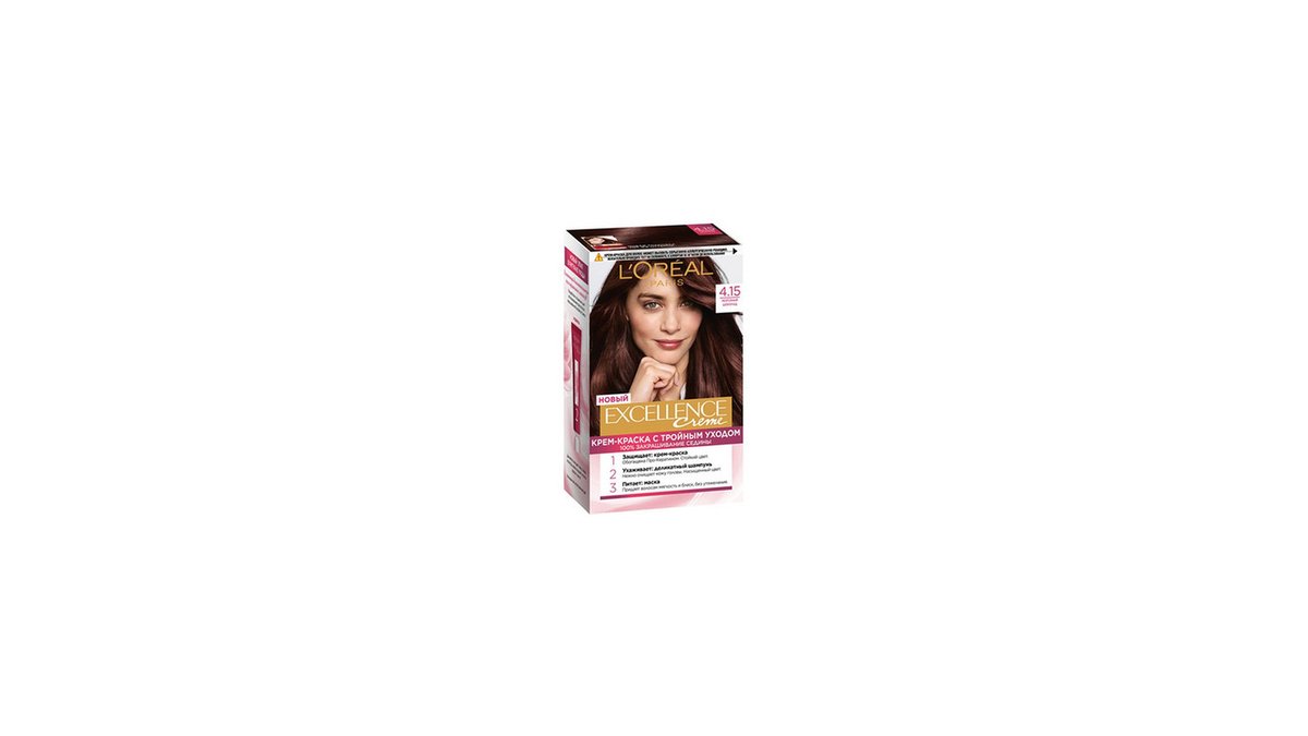 L'OREAL Краска для волос N4.15 (192 ml)