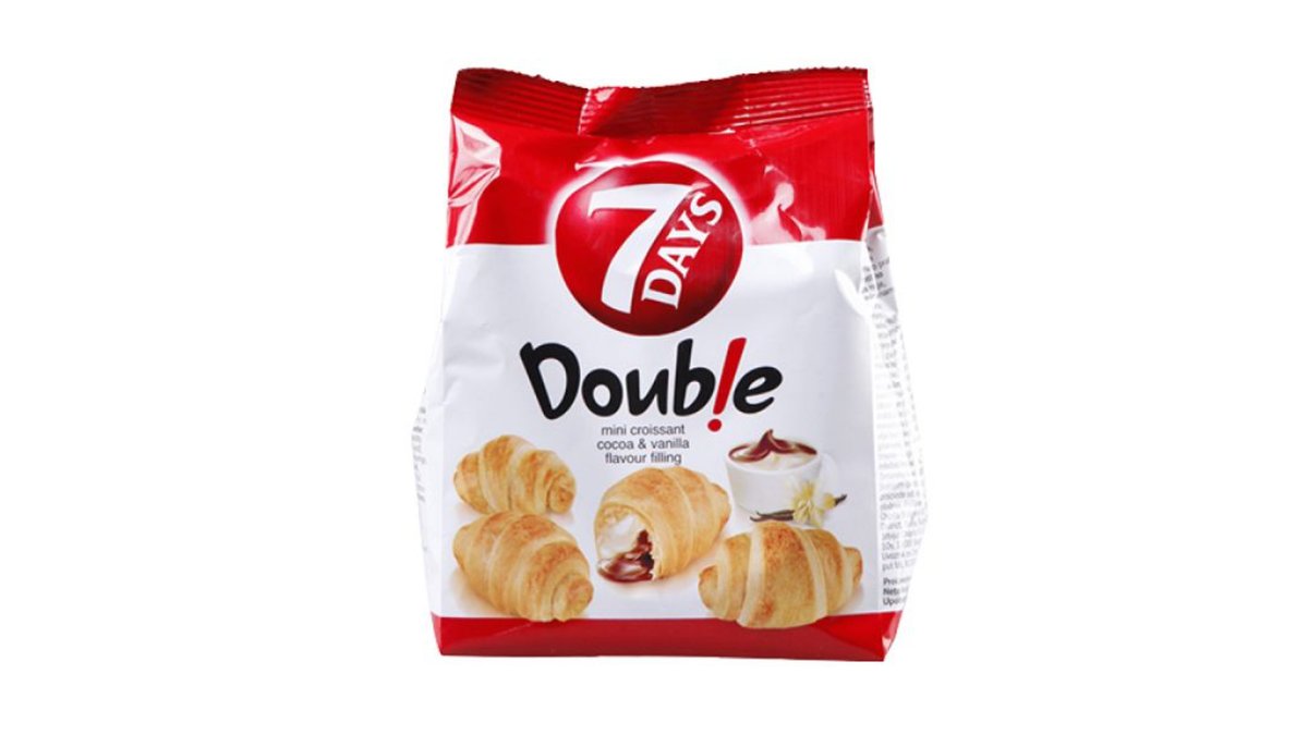 7DAYS Mini Croissant Cocoa/Vanilla (60 g)