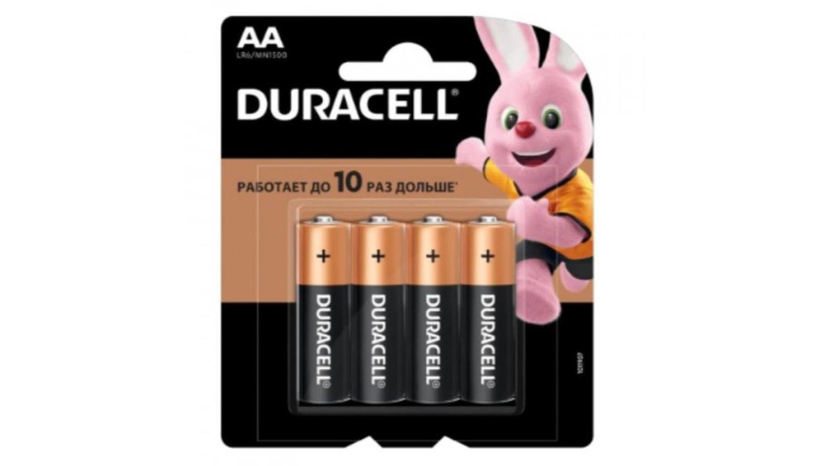 Duracell AAA ბატარეები Basic AA (4 pcs)