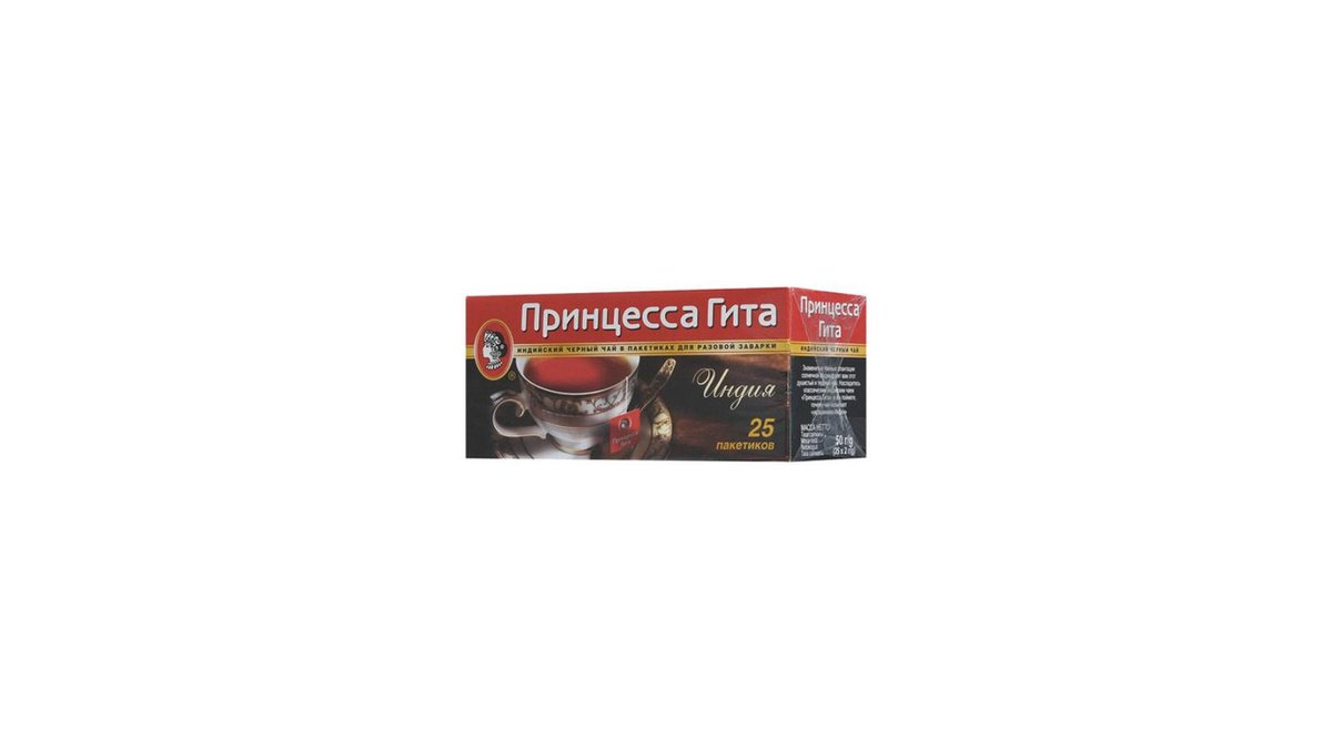 Princess Gita ჩაი (25 pcs)
