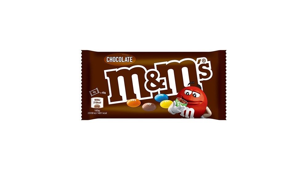 M&M's კანფეტი milk chocolate (45 g)