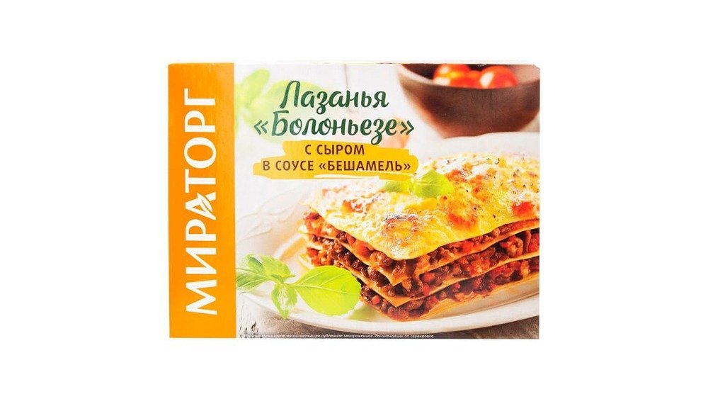 Miratorg Замороженное готовое блюдо Bolognese (350 g)
