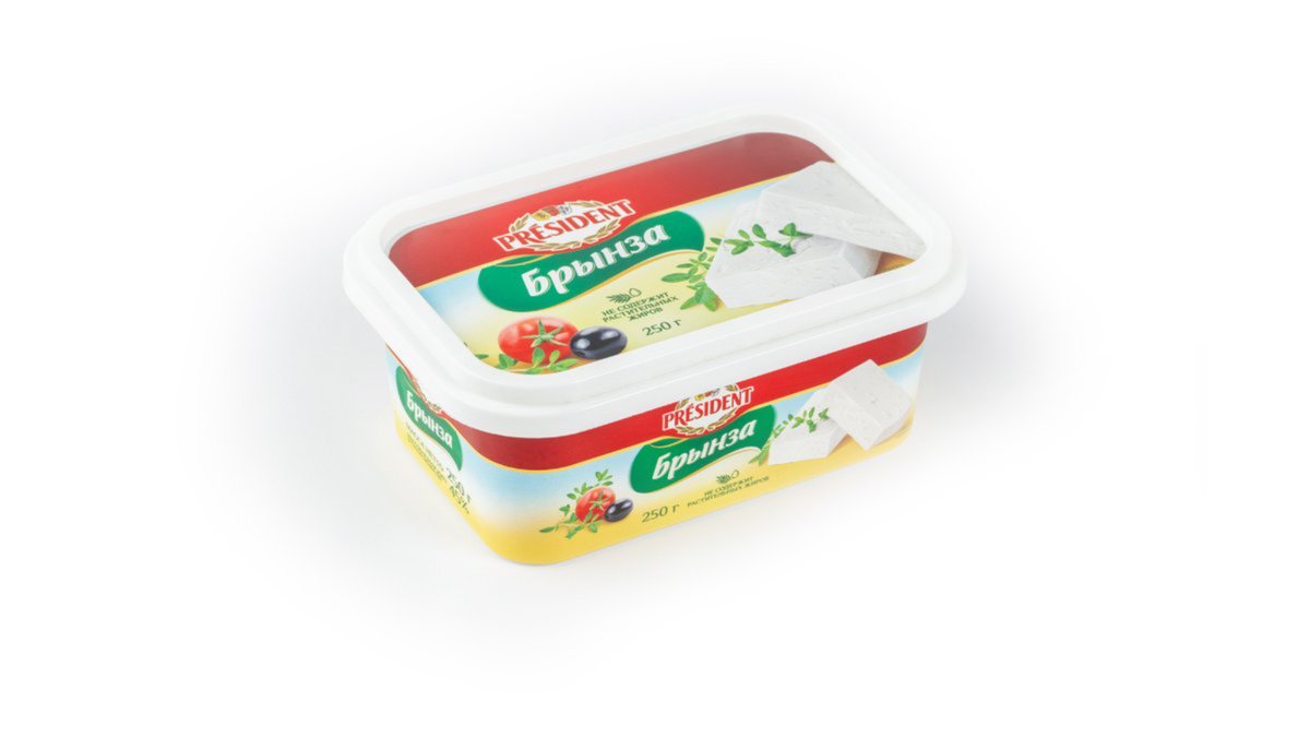 President сыр brynza 45% (250 g)