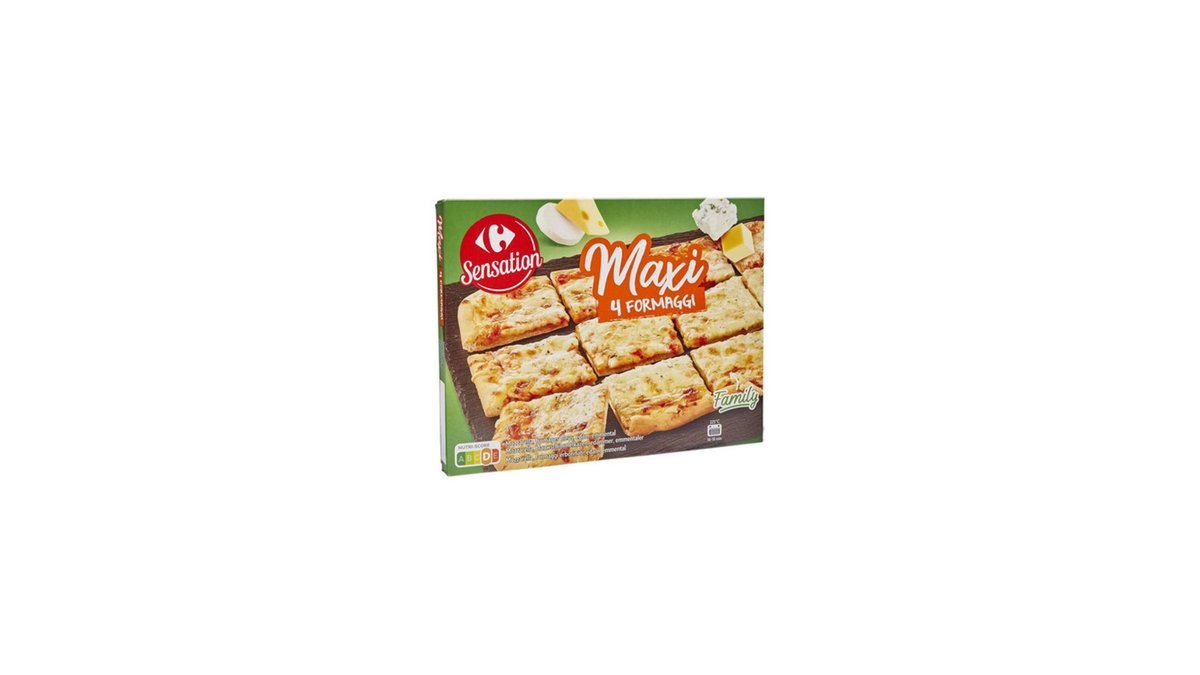 CRF Ломтики пиццы 4 Cheeses (600 g)