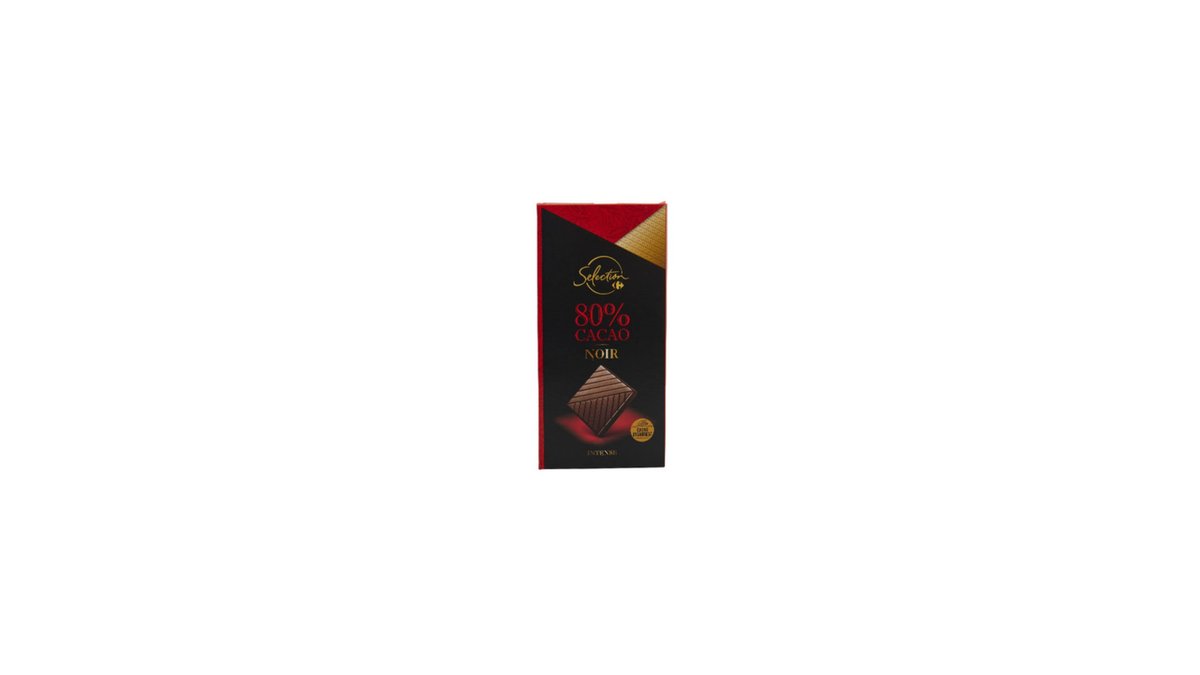 CRF შოკოლადი Dark Chocolate 80%