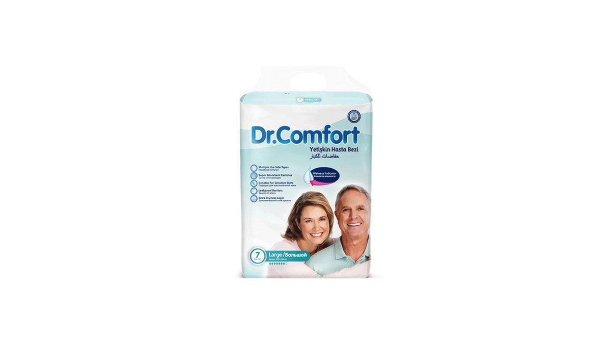 DR COMFORT ქალთა ჰიგიენის პროდუქტი (7 pcs)