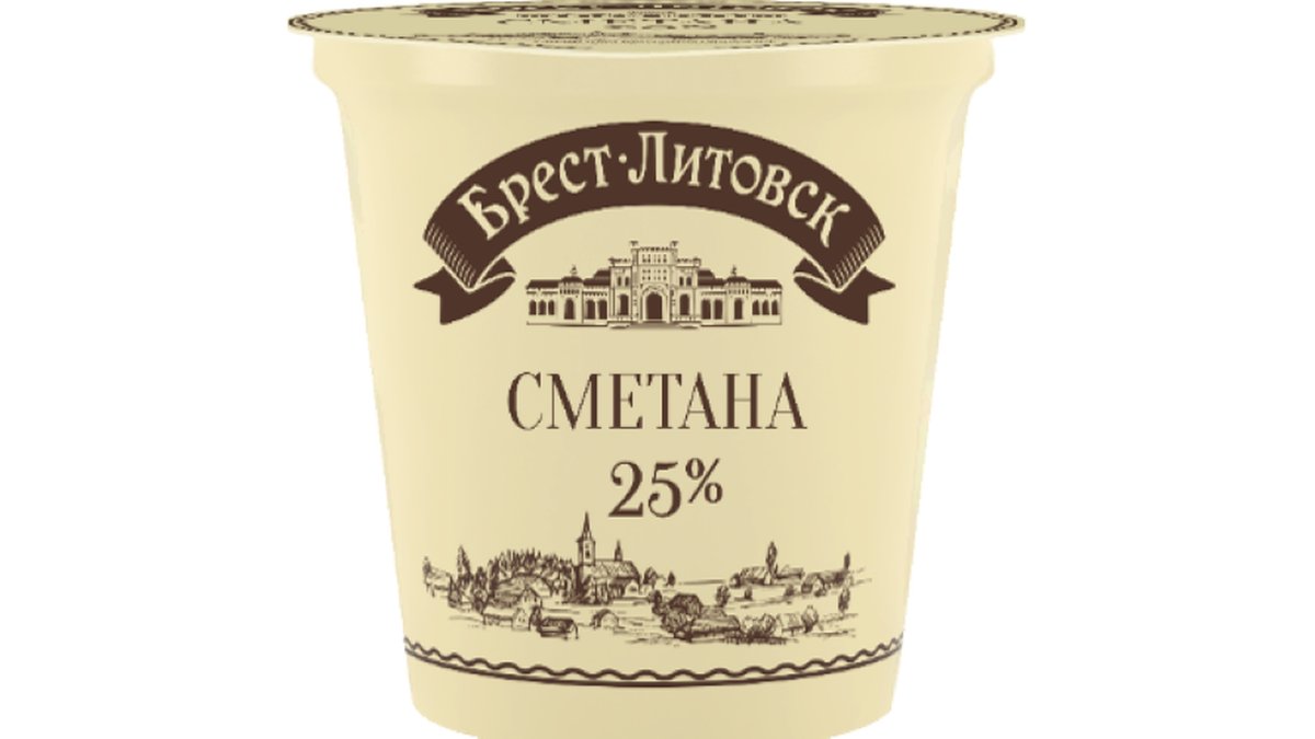 სავუშკინ პროდუქტ Sour cream 25% (300 g)