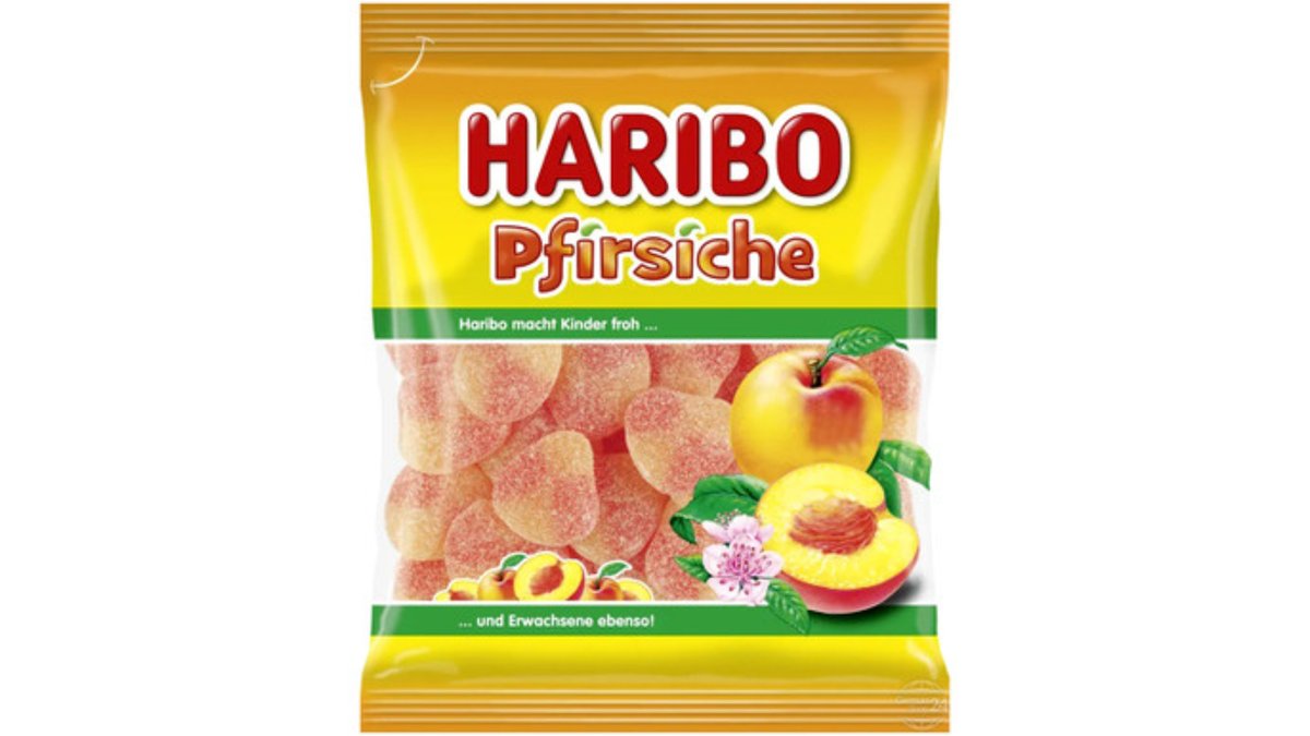 HARIBO კანფეტი Peach