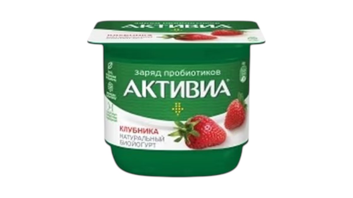 Aktivia Yogurt Strawberry (110 g)