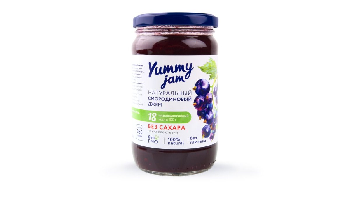 Yummy Jam Джем currant (350 g)