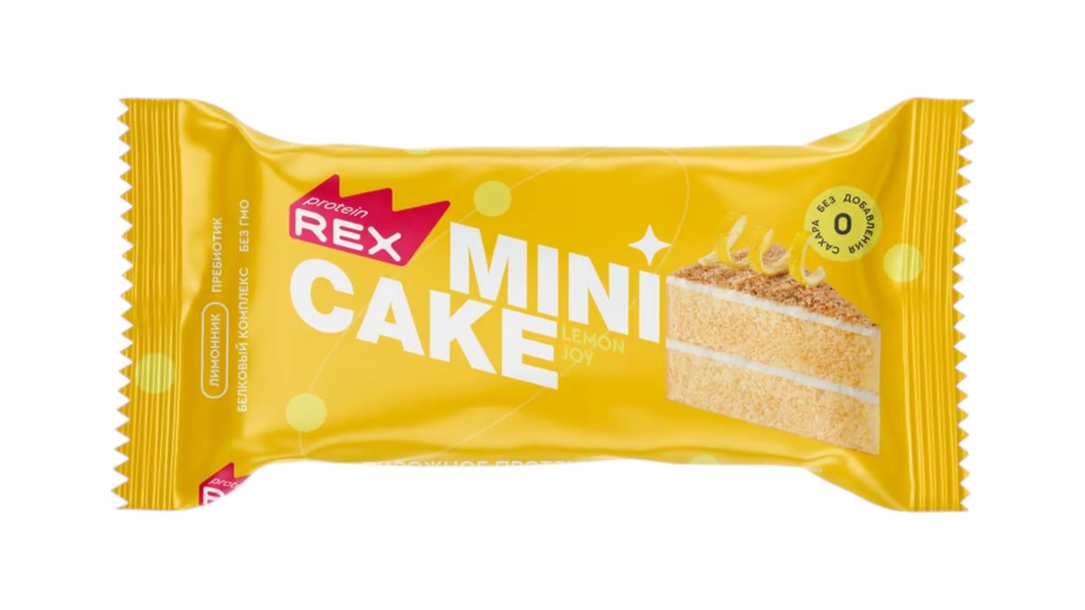 REX პროტეინული ვაფლები Lemon Tart (40 g)