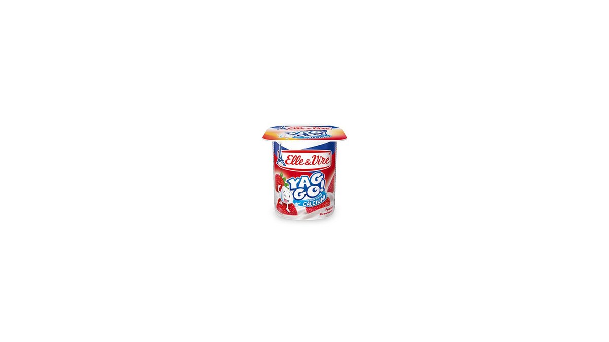 ELLE&VIRE Молочный десерт Strawberry (125 g)
