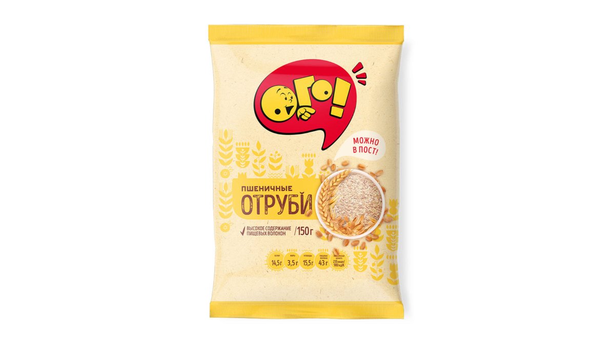 ქატო Пшеничный хрустящий хлеб Wheat bran (200 g)