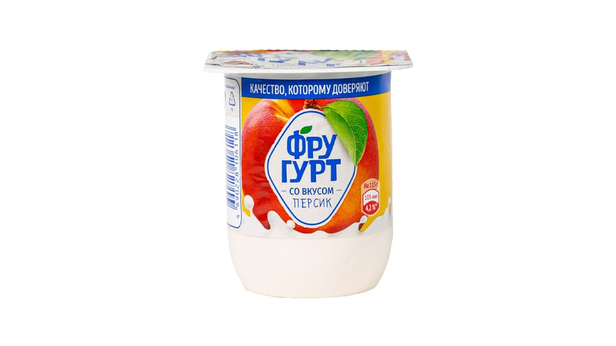 Frugurt Йогурт peach (115 g)