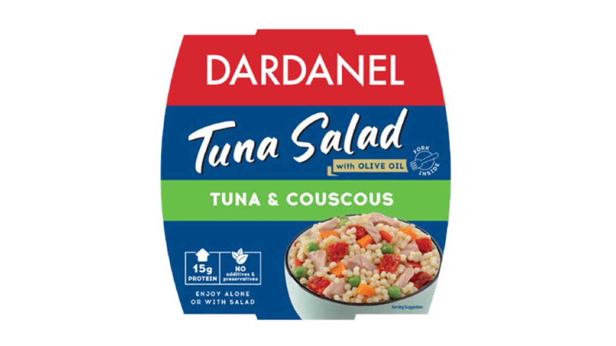 დარდანელი თევზი Tuna salad with couscous (160 g)