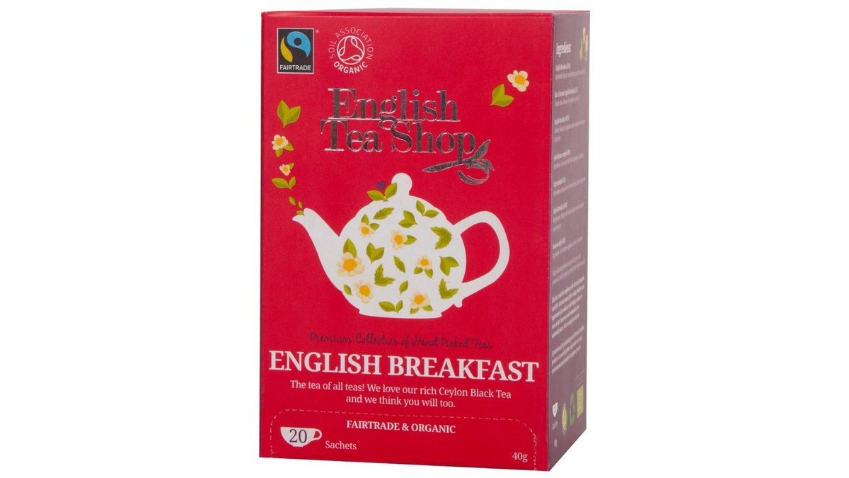 English Tea Shop ჩაი Ceylon Black Tea English Breakfast (40 g)