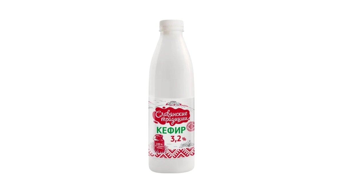 Slavic Traditions კეფირი 3.2% (900 ml)