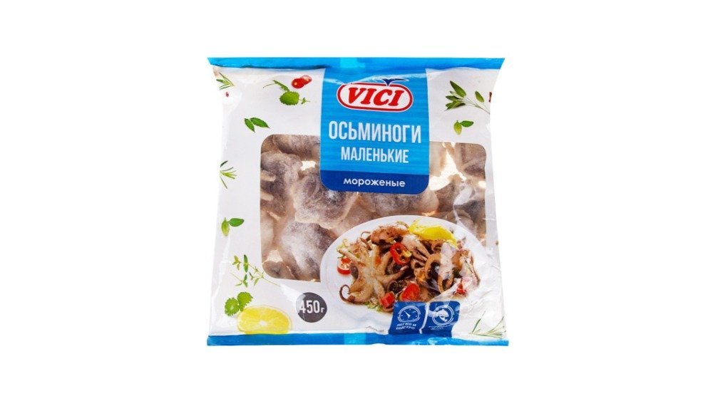 VICI თევზი small boiled-frozen (450 g)