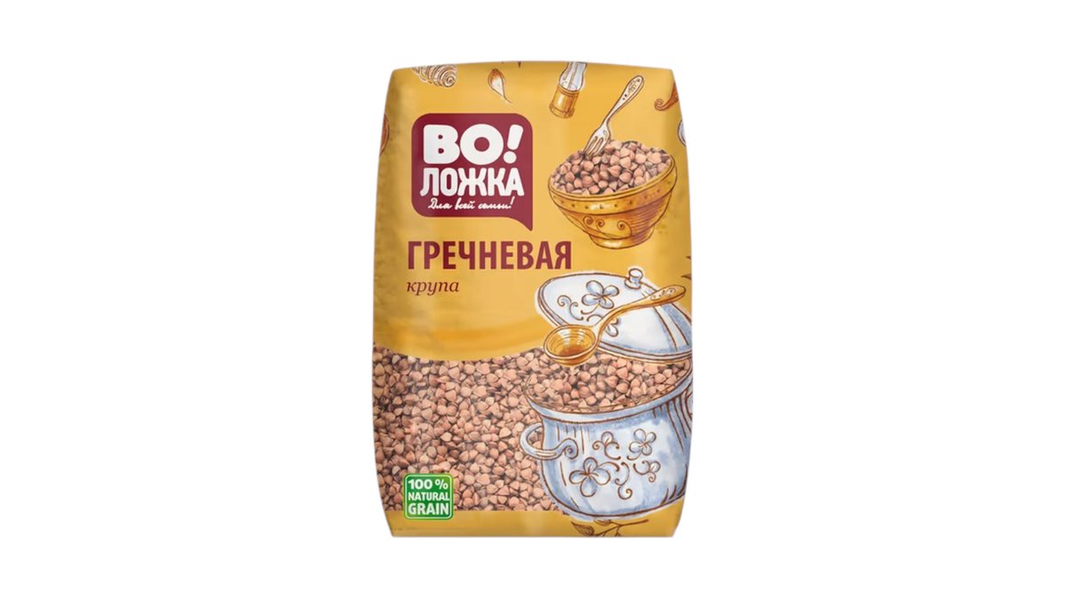 Volozhka buckwheat წიწიბურა (800 გ)