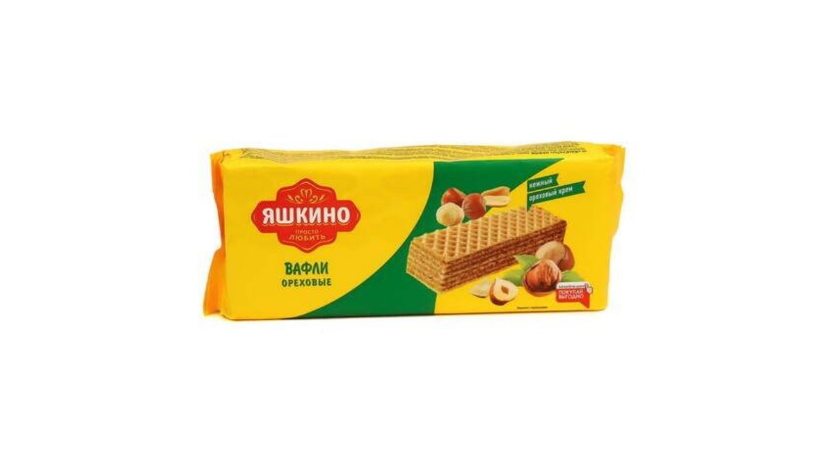 იაშკინო Вафля hazelnuts (300 g)
