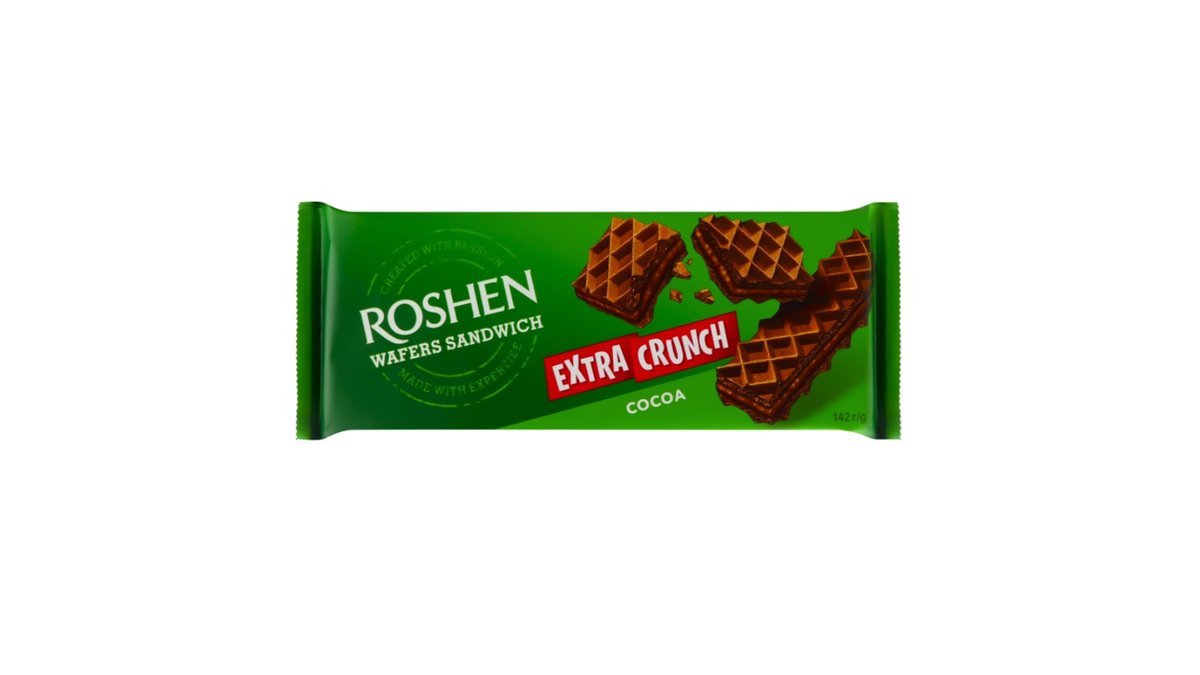 Roshen Вафля Wafers Sandwich Crunch (142 g)