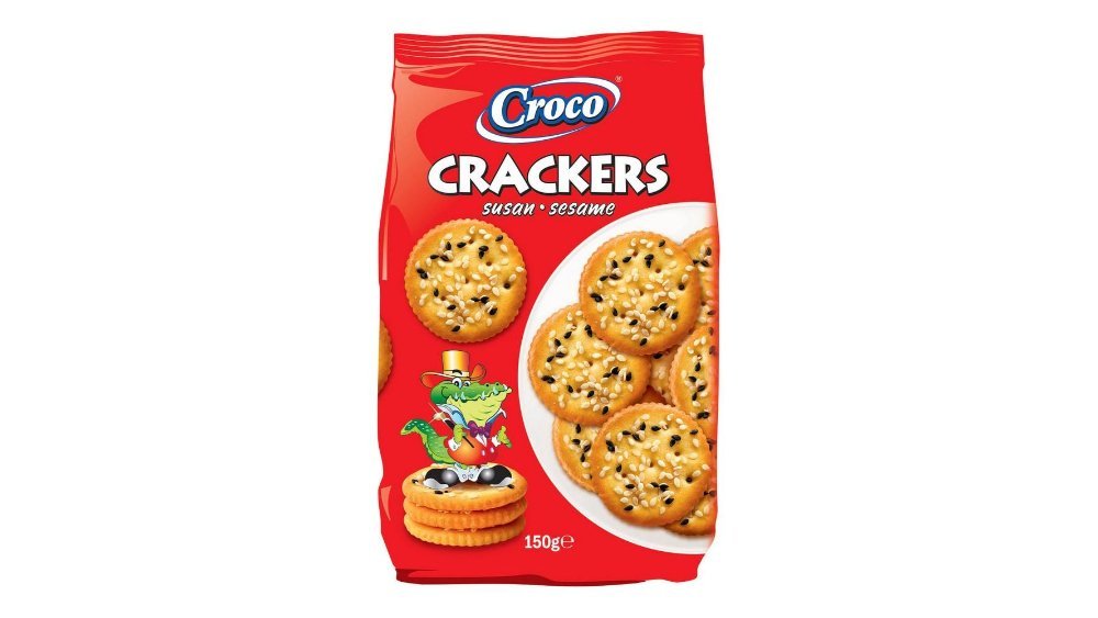 CROCO კრეკერები with sesame (150 g)