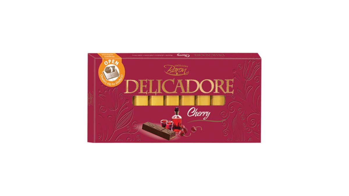 Delicadore Chocolate cherry filling (200 g)