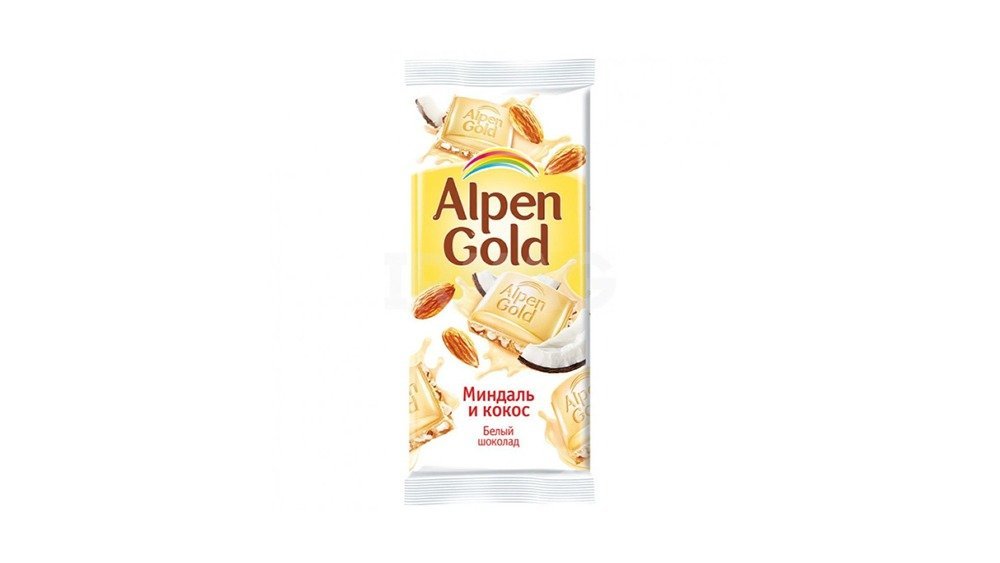 ალპენ გროლდი Шоколад coconut and almond (85 g)