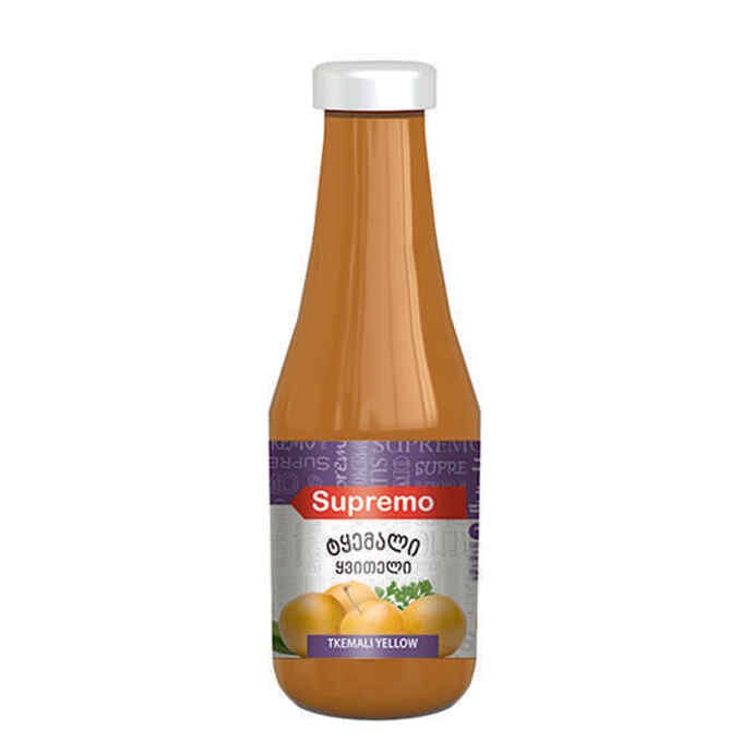 Supremo ქლიავის სოუსი ყვითელი (530 გრ)