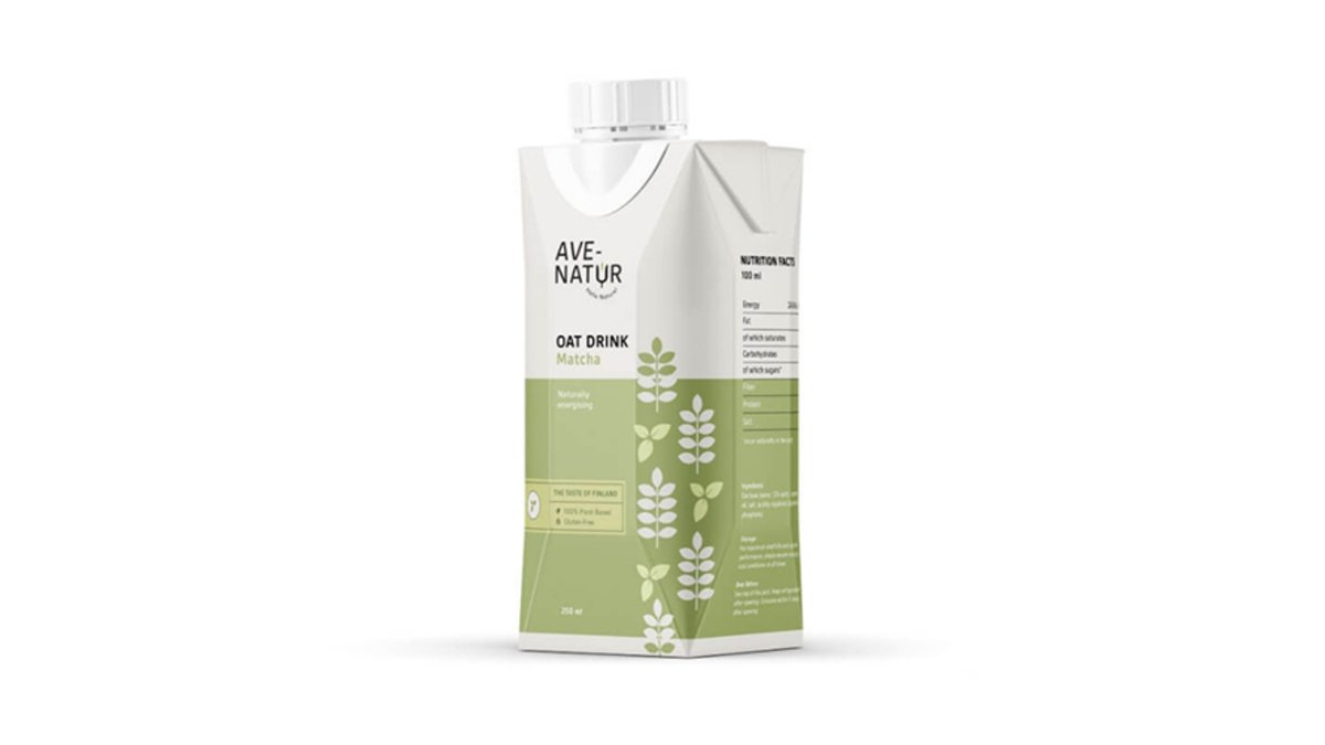 Ave-Natur Овсяный Напиток matcha (250 ml)