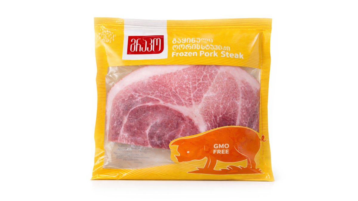 გრაკო გაყინული ღორის სტეიკი pork (1 kg)