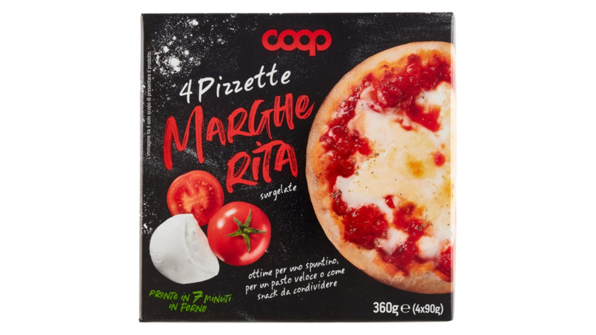 COOP Замороженная Пицца მარგარიტა (90 გრ)