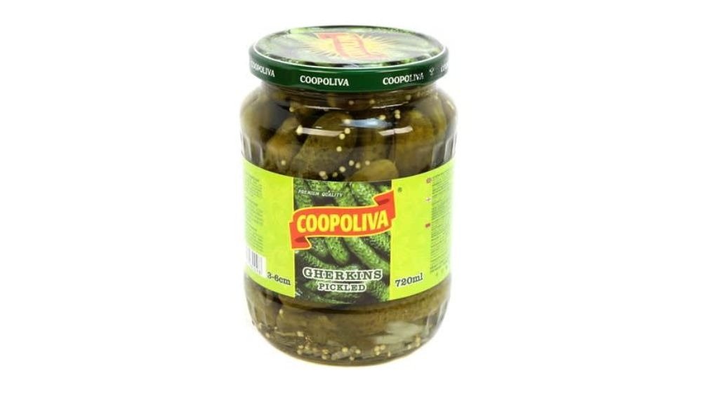COOPOLIVA Консервированные Огурцы Cucumber Marinade (720 ml)