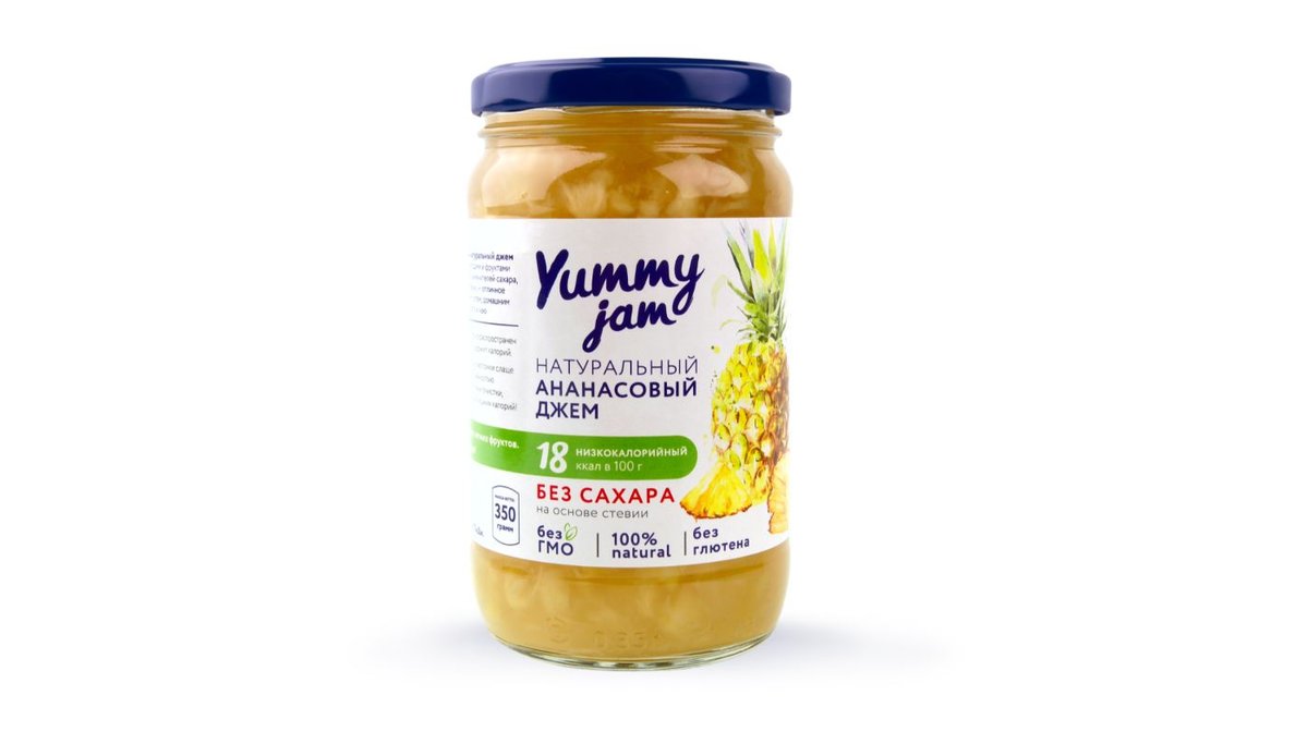 Yummy Jam Джем pineapple (350 g)