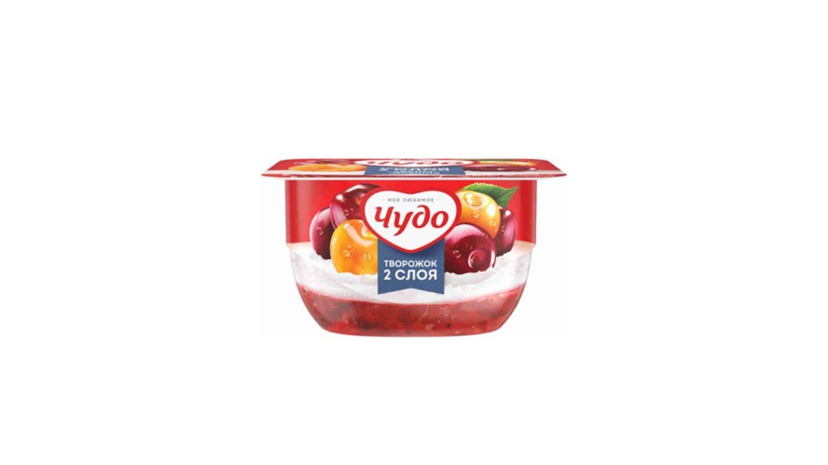 Chudo Milk Dessert cherry-berry (100 g)