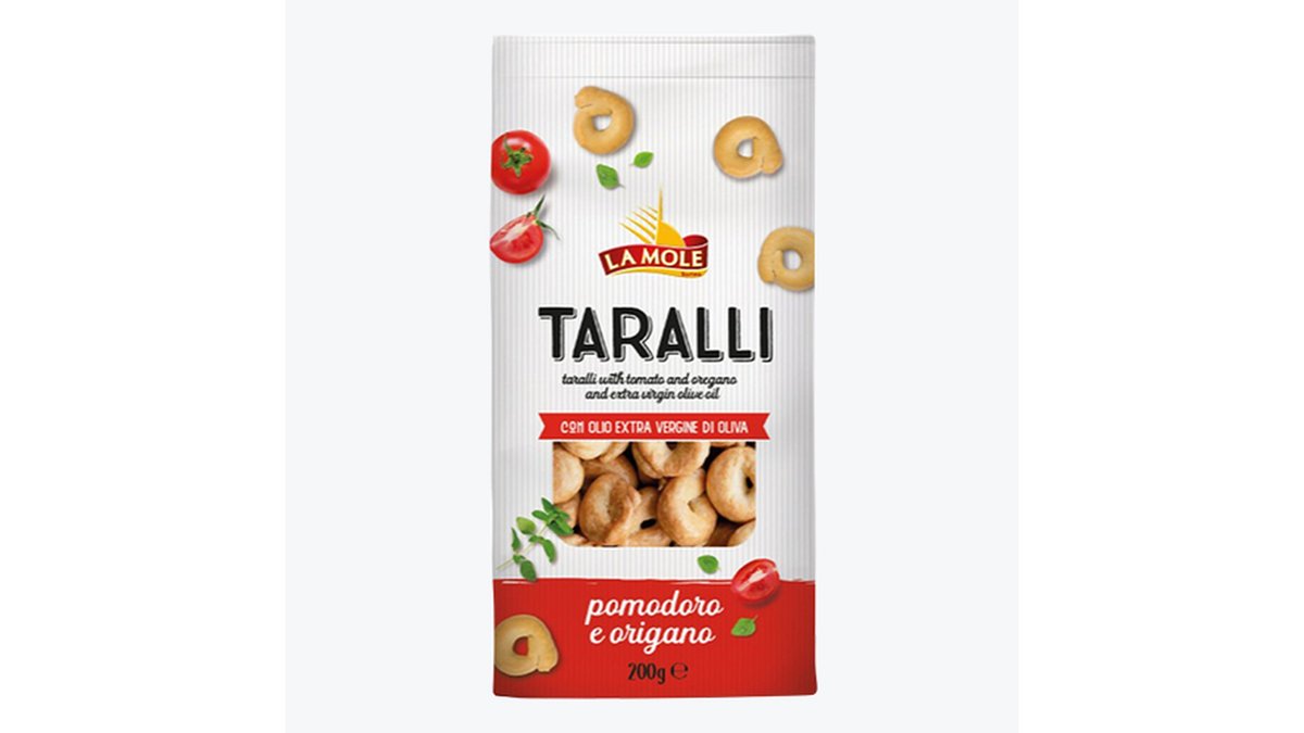 La Mole Крекеры tomato and oregano (200 g)