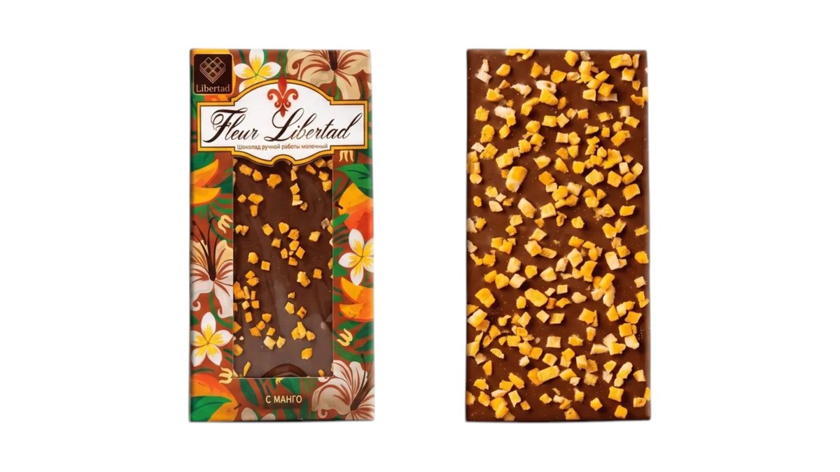 Fleur Libertad Шоколад natural mango (80 g)