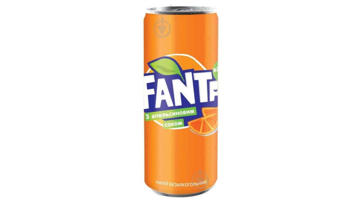 Fanta газировка Orange (0.33 l)