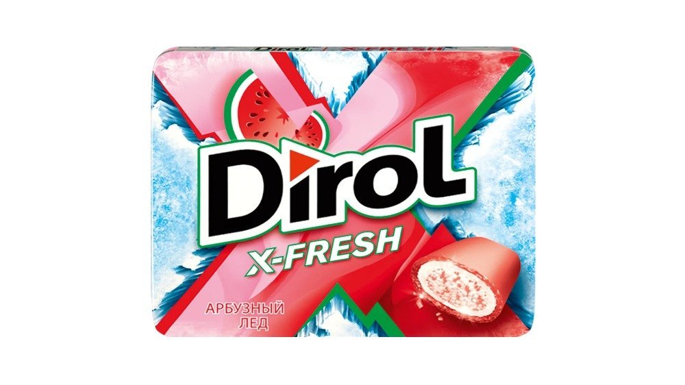 Dirol жевательная резинка Fresh Watermelon (16 g)