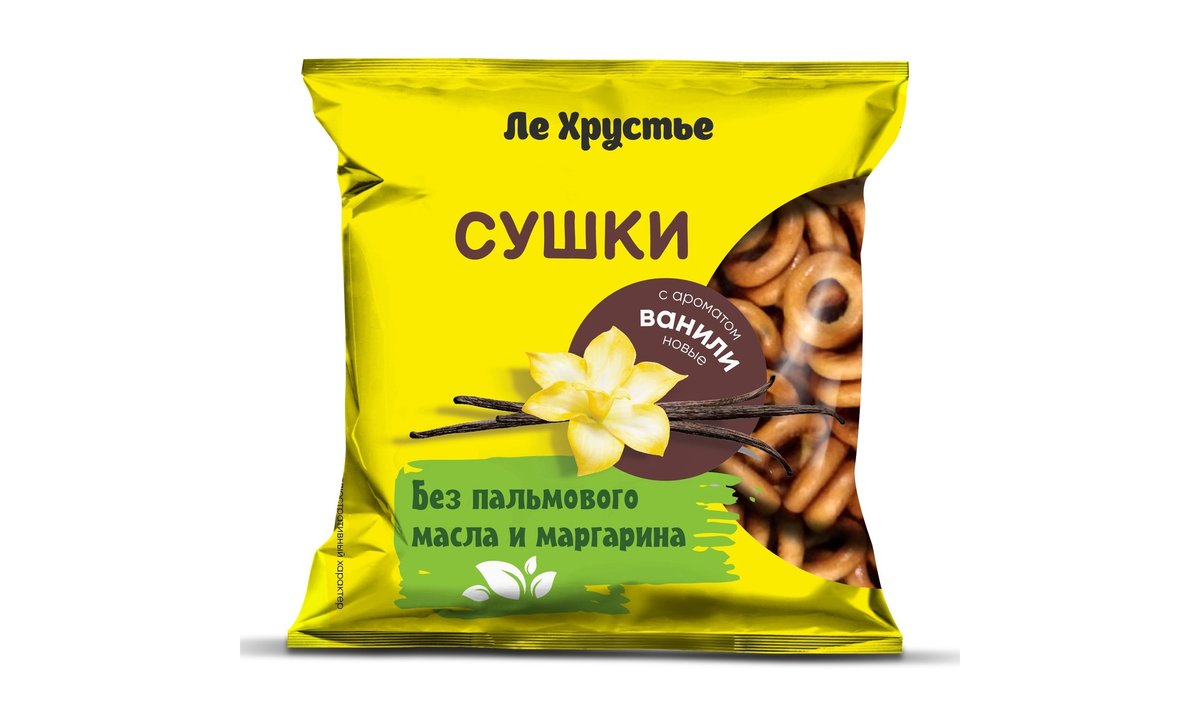 ლე ხრუსწიე Хрустящий Хлеб vanilla (200 გ)